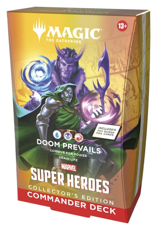 Magic the Gathering Marvel Super Heroes Collector's Edition Commander Decks Case (4) english 12
