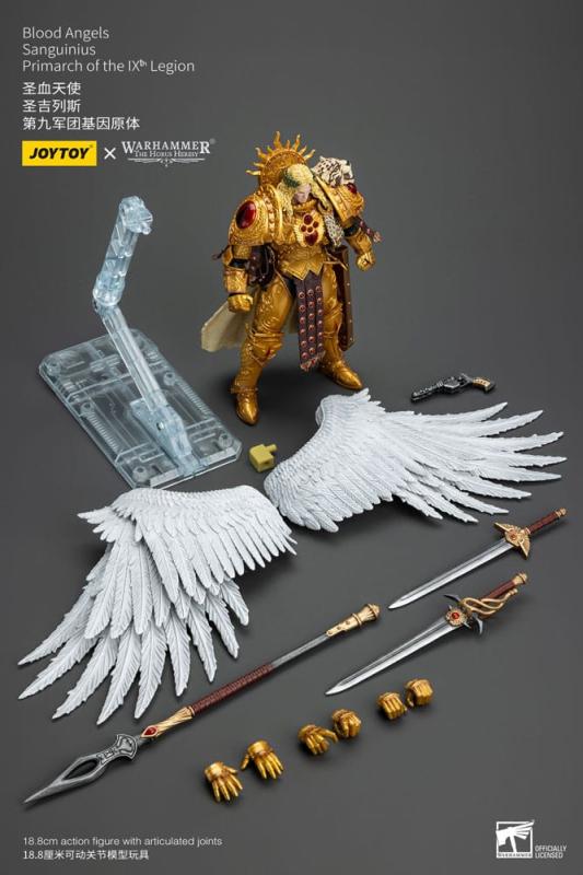 Warhammer The Horus Heresy Action Figure 1/18 Blood Angels Sanguinius Primarch of the IXth Legion 19