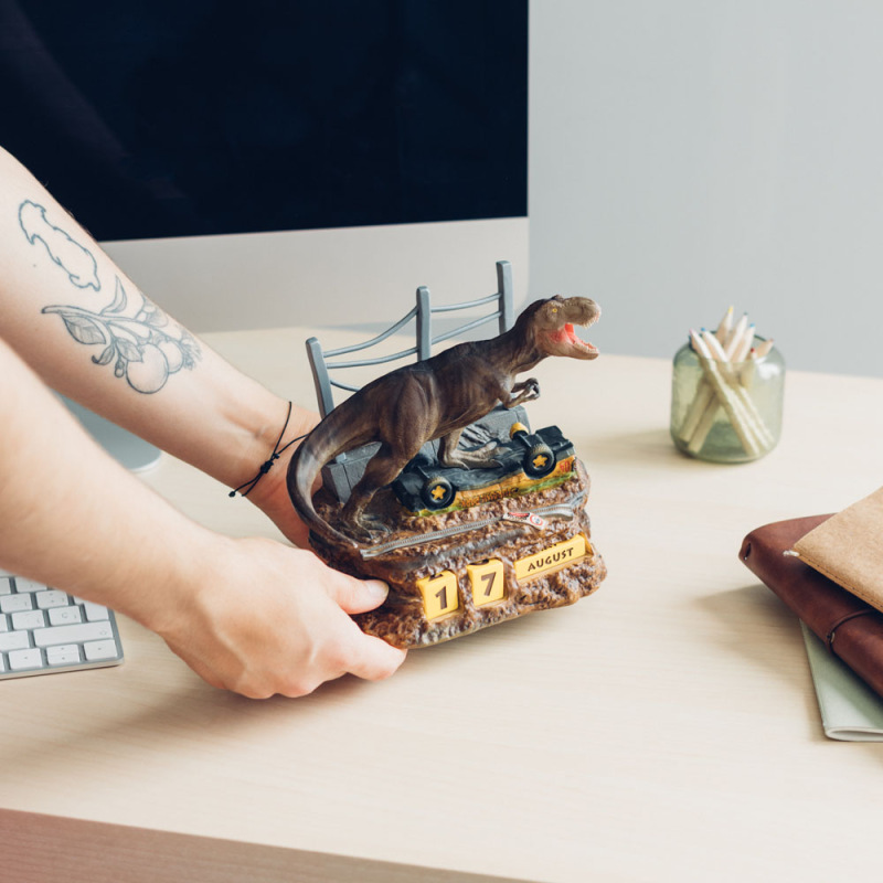 Jurassic Park 3D perpetual Calendar 3
