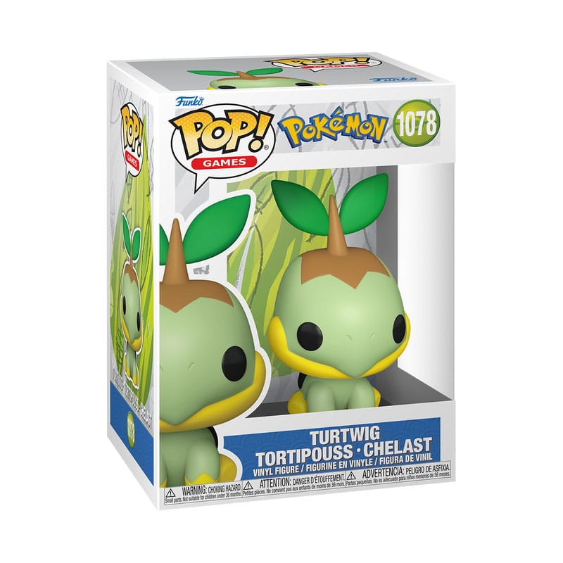 Pokemon POP! Games Vinyl Figure Turtwig 9 cm 1