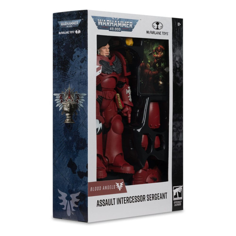 Warhammer 40,000 Action Figure Assault Intercessor Sergeant (Blood Angel) 18 cm 7