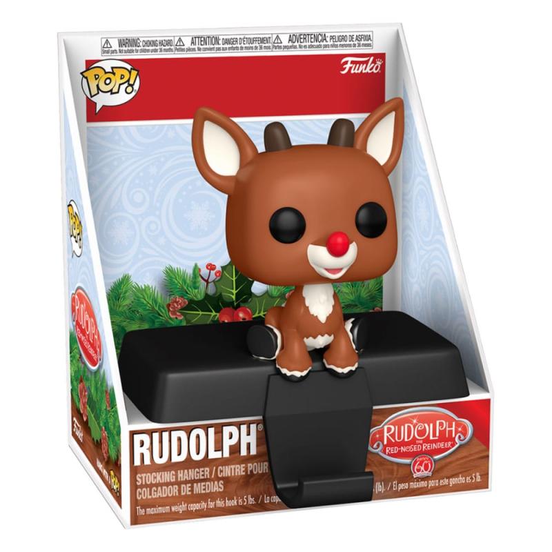 Rudolph the Red-Nosed Reindeer POP! Edge-Sitter Figure Rudolph 9 cm