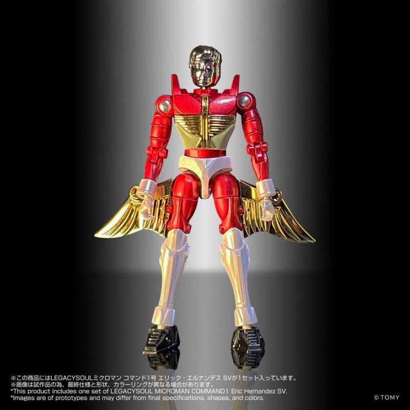Microman Legacysoul Action Figure Command 1 Eric Hernandez SV 2