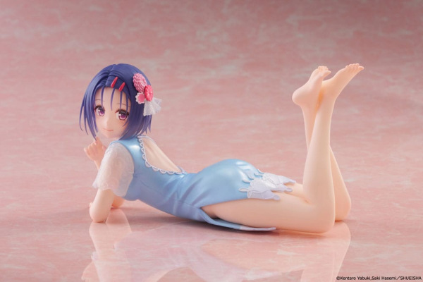 To Love-Ru Darkness PVC Statue Desktop Cute Figure Haruna Sairenji (China Dress Ver.) 13 cm