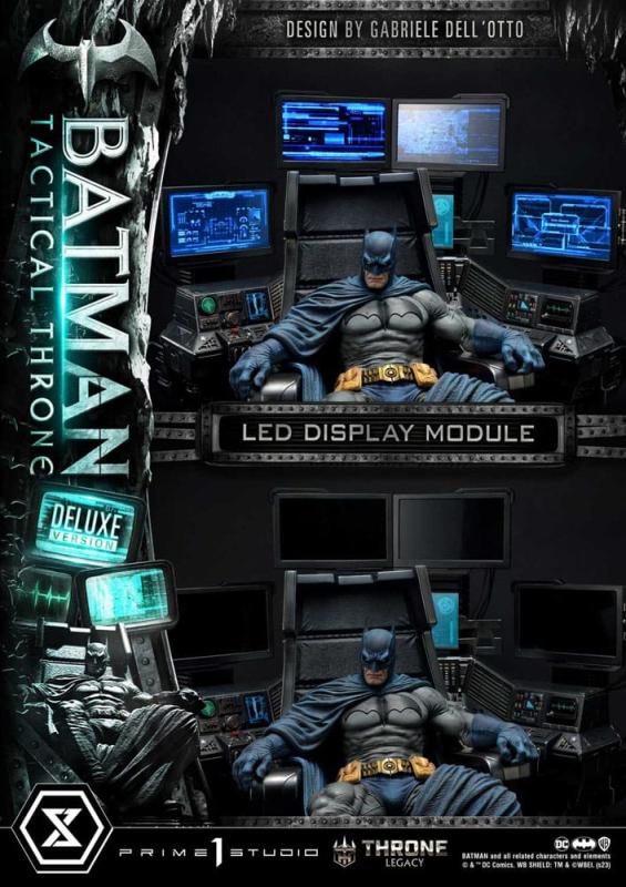 DC Comics: Batman Tactical Throne Deluxe Ver 1/3 Throne Legacy Collection Statue - Prime 1