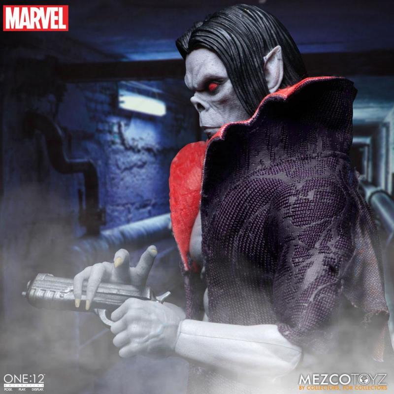 Marvel Universe: Morbius 1/12 PVC Action Figure -  Mezco Toys