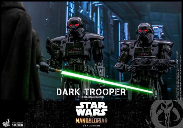 Star Wars The Mandalorian: Dark Trooper  - Figure 1/6 - Hot Toys