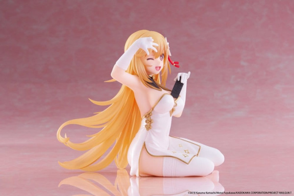 A Certain Scientific Railgun PVC Statue Desktop Cute Figure Misaki Shokuho Chinese Dress Ver. 13 cm 4