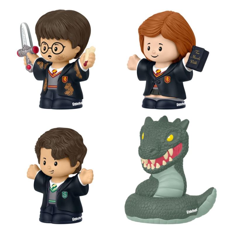 Harry Potter Fisher-Price Little People Collector Mini Figures 4-Pack Chamber of Secrets 6 cm