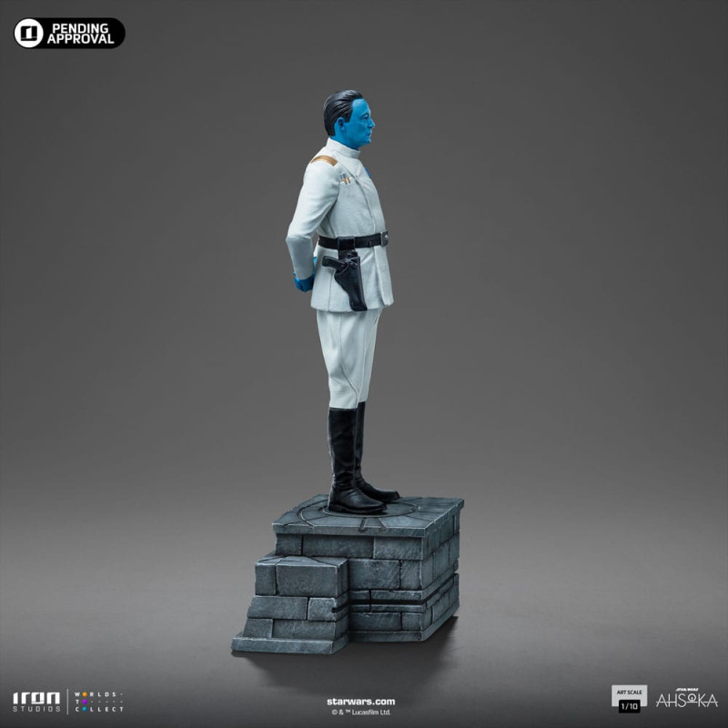 Star Wars Ahsoka Art Scale Statue 1/10 Grand Admiral Thrawn 25 cm 5