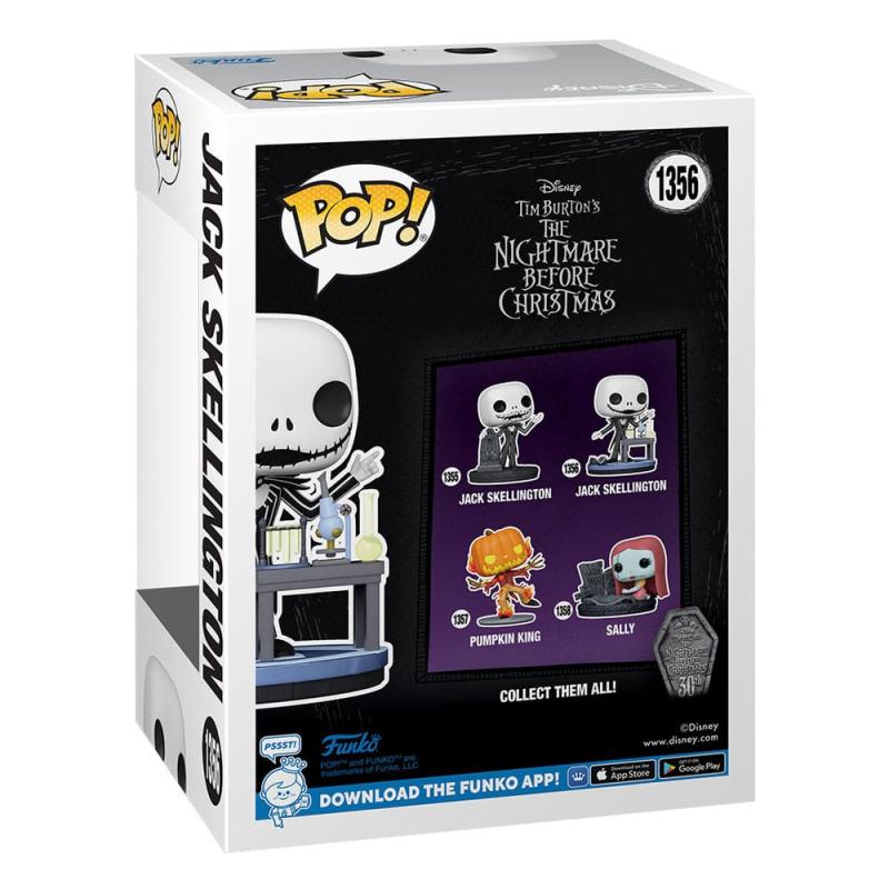 Nightmare before Christmas 30th POP! Disney Vinyl Figure Jack (lab) 9 cm 2