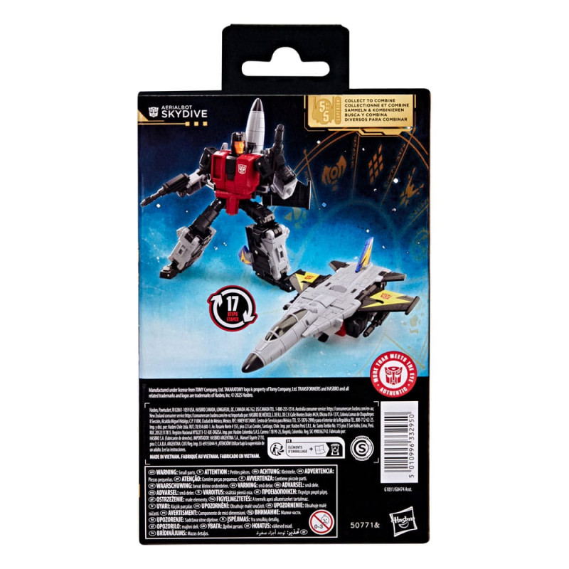 Transformers Age of the Primes Deluxe Class Action Figure Aerialbot Skydive 14 cm 1