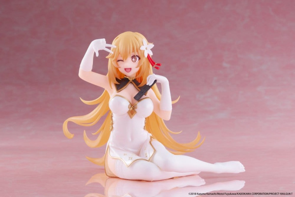 A Certain Scientific Railgun PVC Statue Desktop Cute Figure Misaki Shokuho Chinese Dress Ver. 13 cm 2