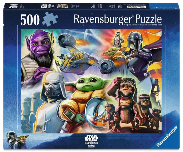 The Mandalorian and Grogu Jigsaw Puzzle (500 Pieces)
