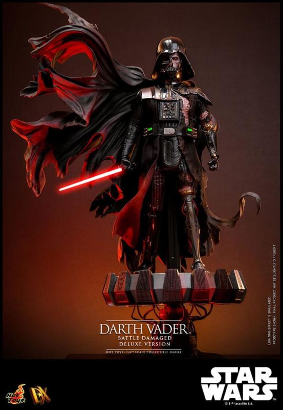 Star Wars Action Figure 1/6 Darth Vader (Battle Damaged) Deluxe Version 35 cm