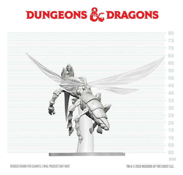 Dungeons & Dragons Nolzur's Marvelous Miniatures Unpainted Miniature Chasme 17 cm 1