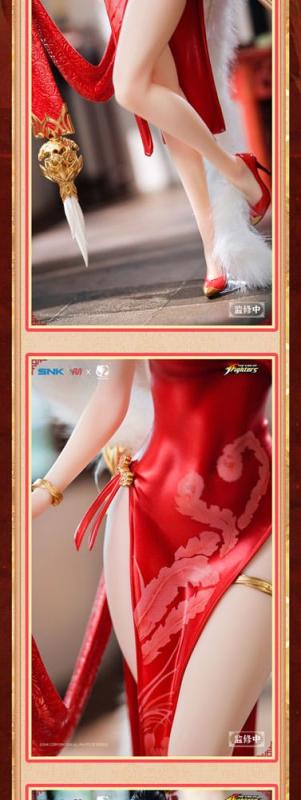 The King of Fighters Dress Series PVC Statue 1/6 Mai Shiranui Hong Shang Wu Ver. 40 cm 9