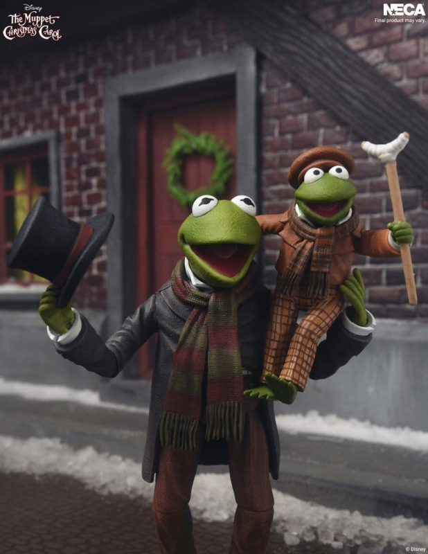 The Muppet Christmas Carol Ultimate Action Figures 2-Pack Kermit as Bob Cratchit & Robin as Tiny Tim 2