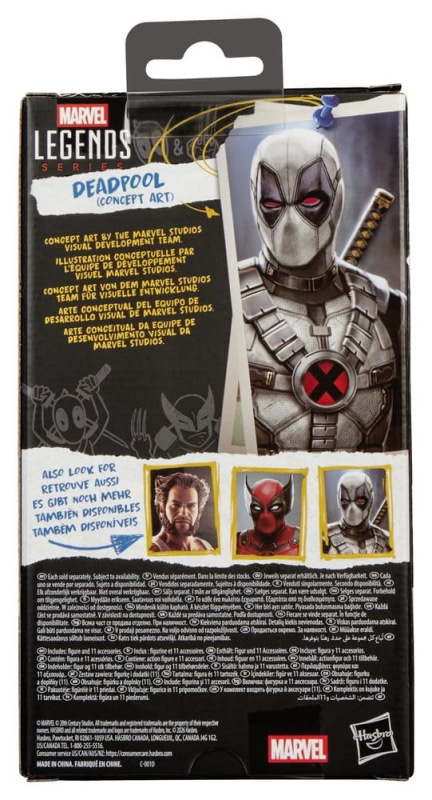 Deadpool & Wolverine Marvel Legends Action Figure Deadpool (Concept Art) 15 cm 2