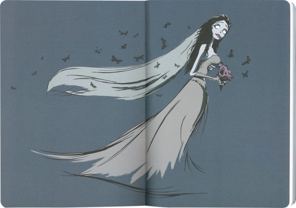 Corpse Bride Softcover Notebook Emily 21 cm 4