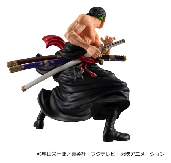 One Piece Wallstar PVC Figure Roronoa Zoro 9 cm 3