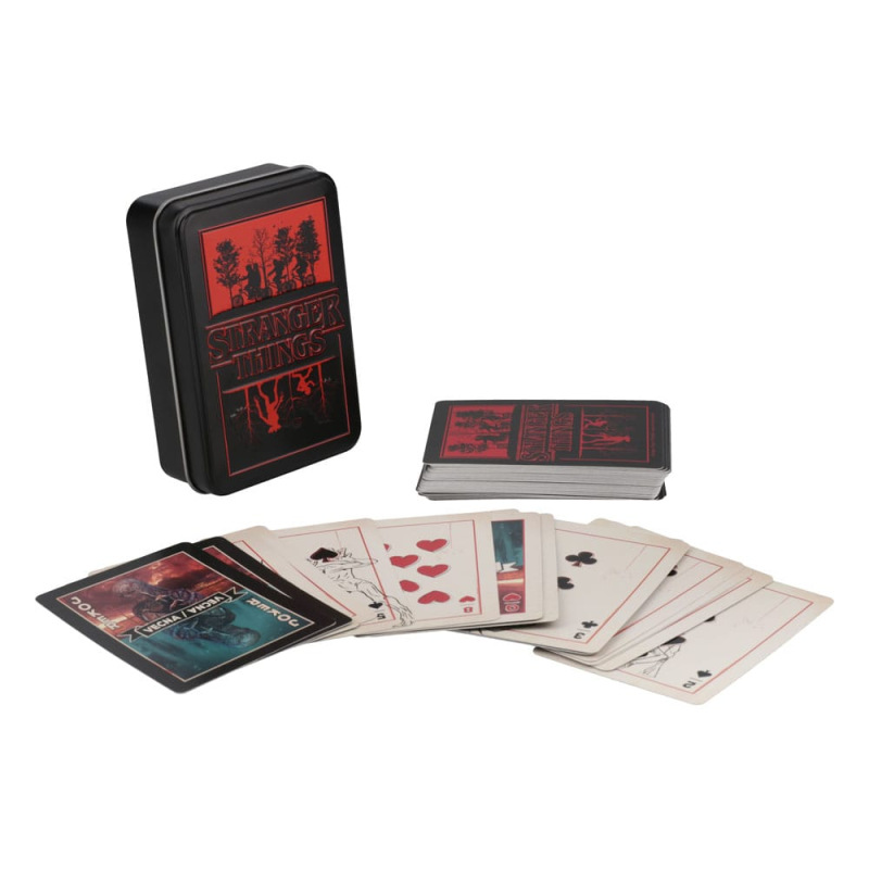 Stranger Thinngs 5 Playing Cards Metal 2