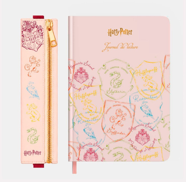 Harry Potter The Readers Club Reading Journal with Built In Pouch French *French Version*