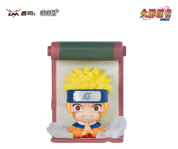 Naruto 3D Magnet Secret Ninja Scroll Series Blind Box Display (12) 2