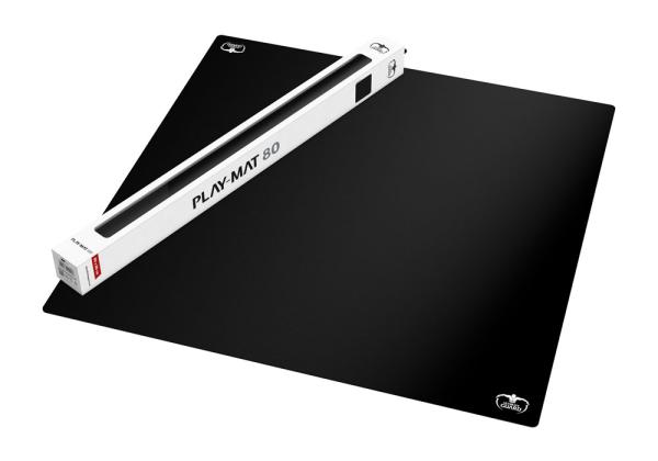 Ultimate Guard Play-Mat 80 Monochrome Black 80 x 80 cm