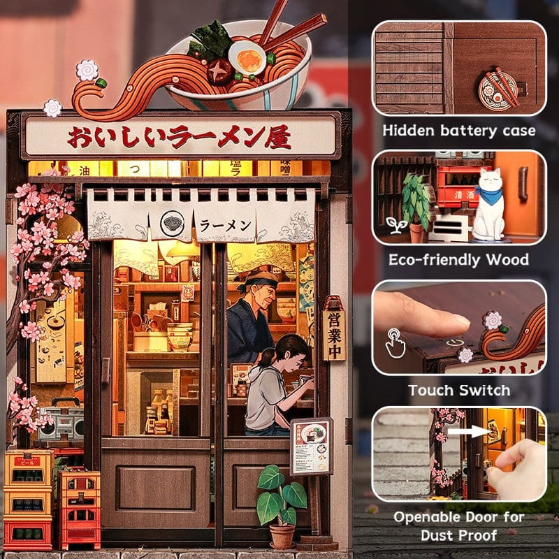 Miniature House Model Kit Oishii Kyoto 22 x 13 cm 7