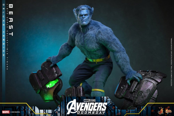 Marvel X-Men Movie Masterpiece Action Figure 1/6 Beast (Deluxe Version) 33 cm 7