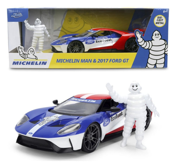 Michelin Man Diecast Model 1/24 2017 Ford GT 1