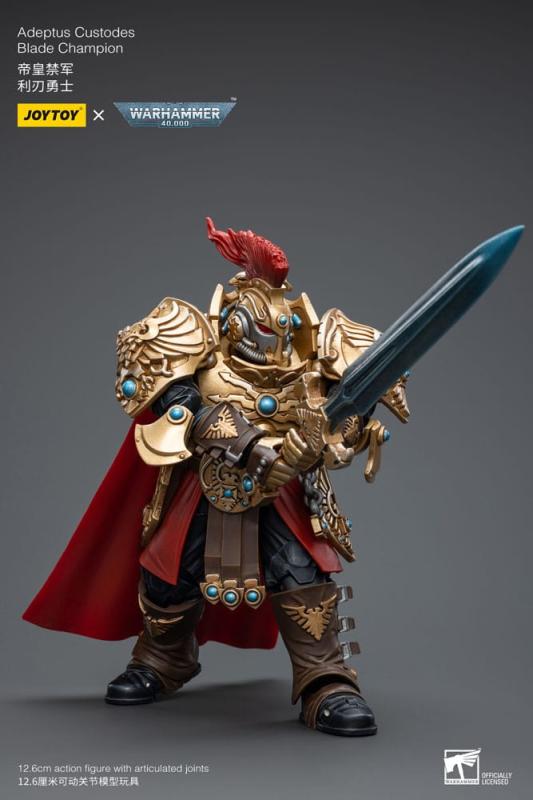 Warhammer 40k Action Figure 1/18 Adeptus Custodes Blade Champion 12 cm 8