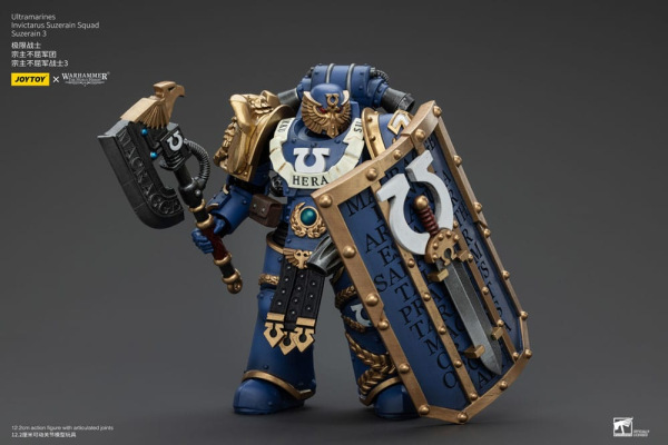 Warhammer The Horus Heresy Action Figure 1/18 Ultramarines Invictarus Suzerain Squad Suzerain 3 12 c 1