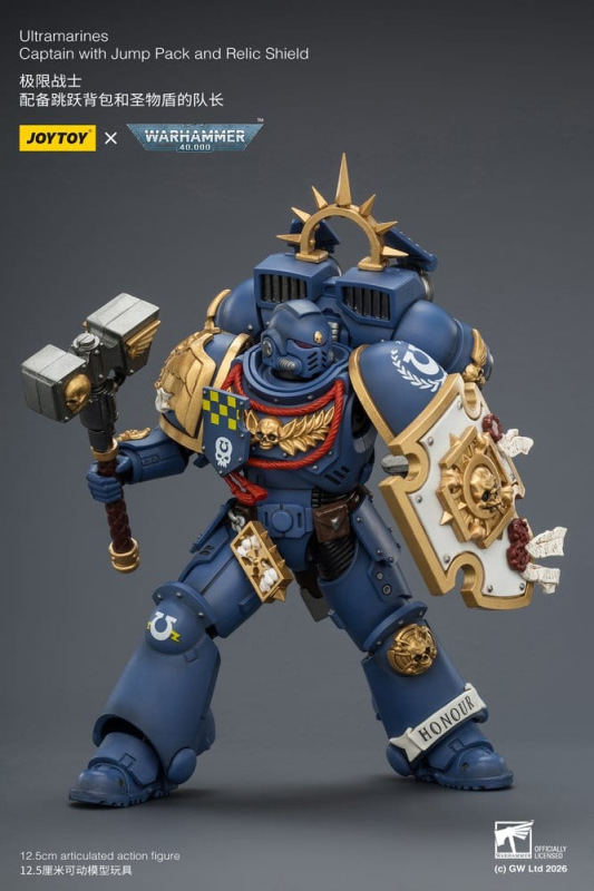 Warhammer Action Figure Ultramarines Captain 13 cm 4