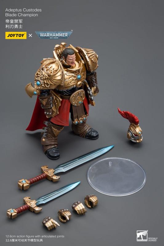 Warhammer 40k Action Figure 1/18 Adeptus Custodes Blade Champion 12 cm 1