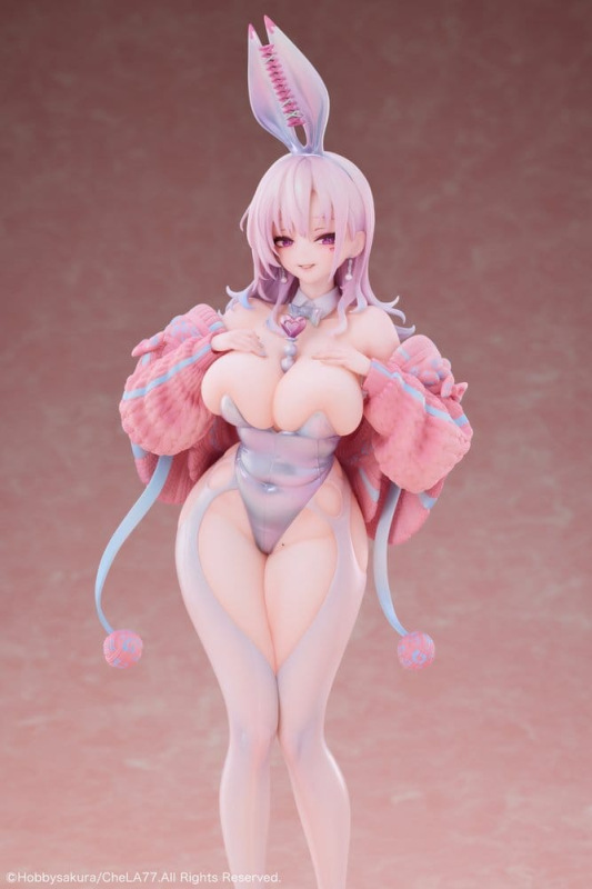 Original Character PVC Statue 1/6 Knit Bunny Girl illustration by CheLA77 Deluxe Edition 30 cm 5