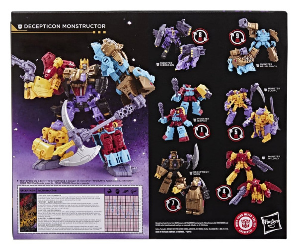 Transformers Age of the Primes Action Figure Decepticon Monstructor 17 cm 1