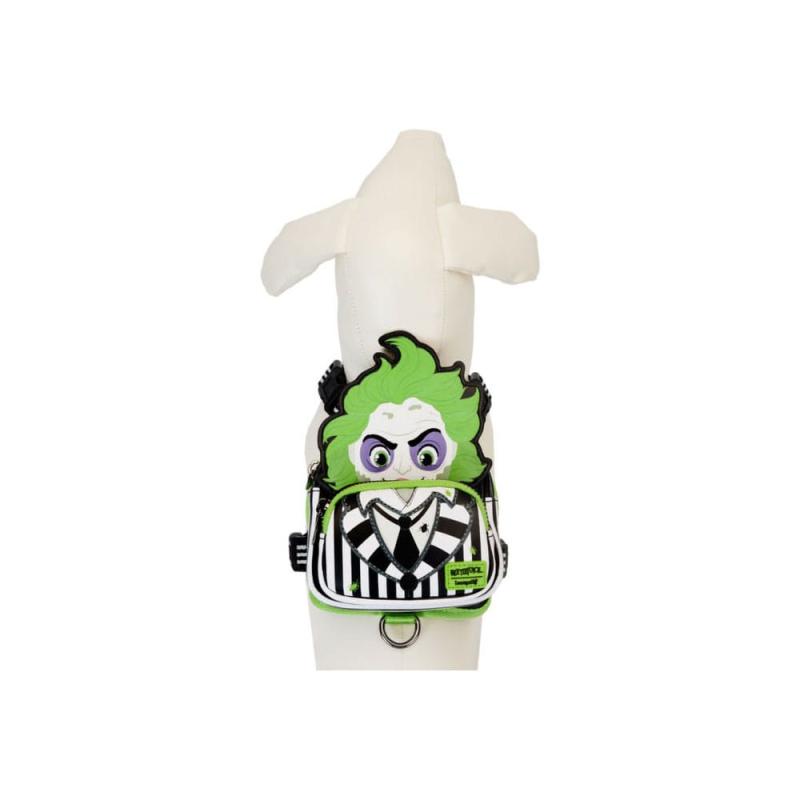 Beetlejuice by Loungefly Dog Harness Mini Backpack Cosplay Medium