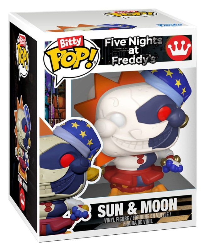Five Nights at Freddy's Bitty POP! Vinyl Figure 2-Pack Withered Freddy & Sun & Moon 2 cm 3