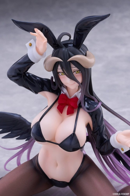 Overlord Moflock PVC Figure Albedo (Reverse Bunny Suit Ver.) 13 cm 3