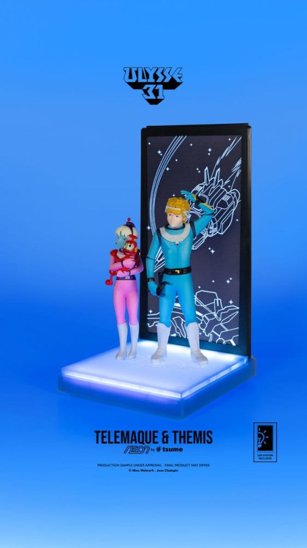 Ulysse 31 Neon Figure 1/9 Telemachus & Themis 20 cm 4