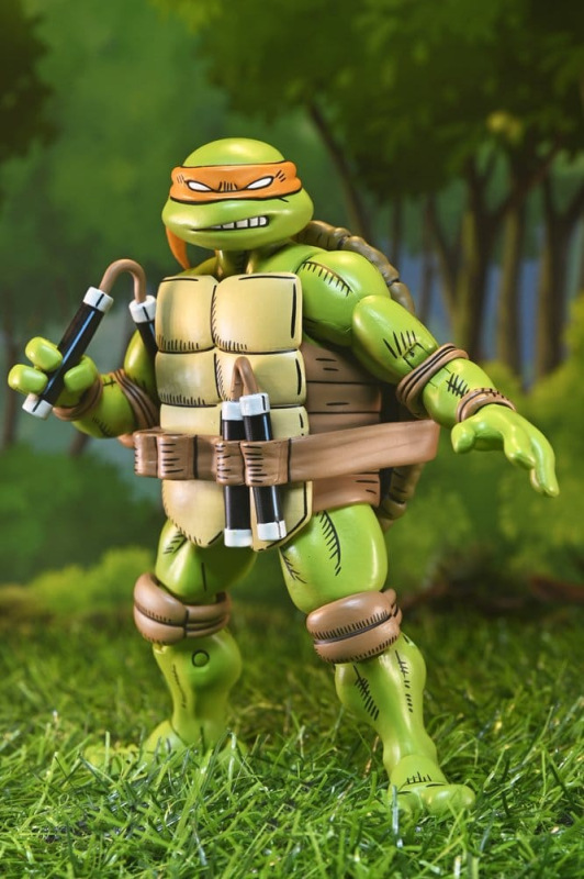 Teenage Mutant Ninja Turtles x Usagi Yojimbo Ultimate Action Figure Michelangelo 18 cm 10