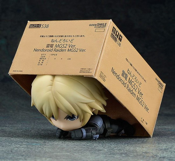 Metal Gear Solid Nendoroid Action Figure Raiden MGS2 Ver. (re-run) 10 cm 4