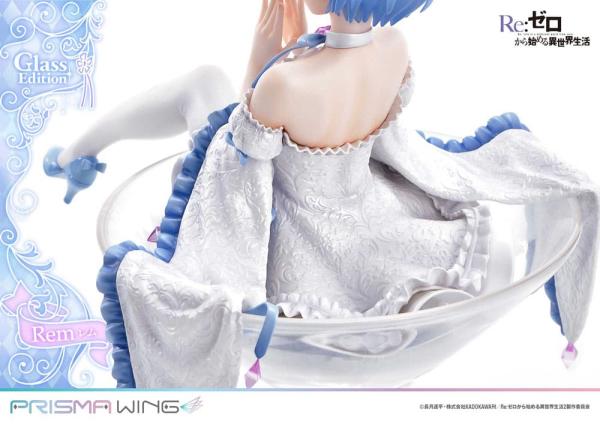 Re:Zero - Starting Life in Another World Prisma Wing PVC Statue 1/7 Rem Glass Edition 23 cm