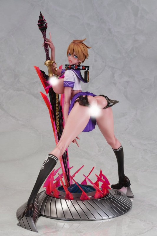 Original Character Mahou Shoujo Series Statue 1/6 Rui Asuka Summer Sailor Uniform Ver. Illustration 8