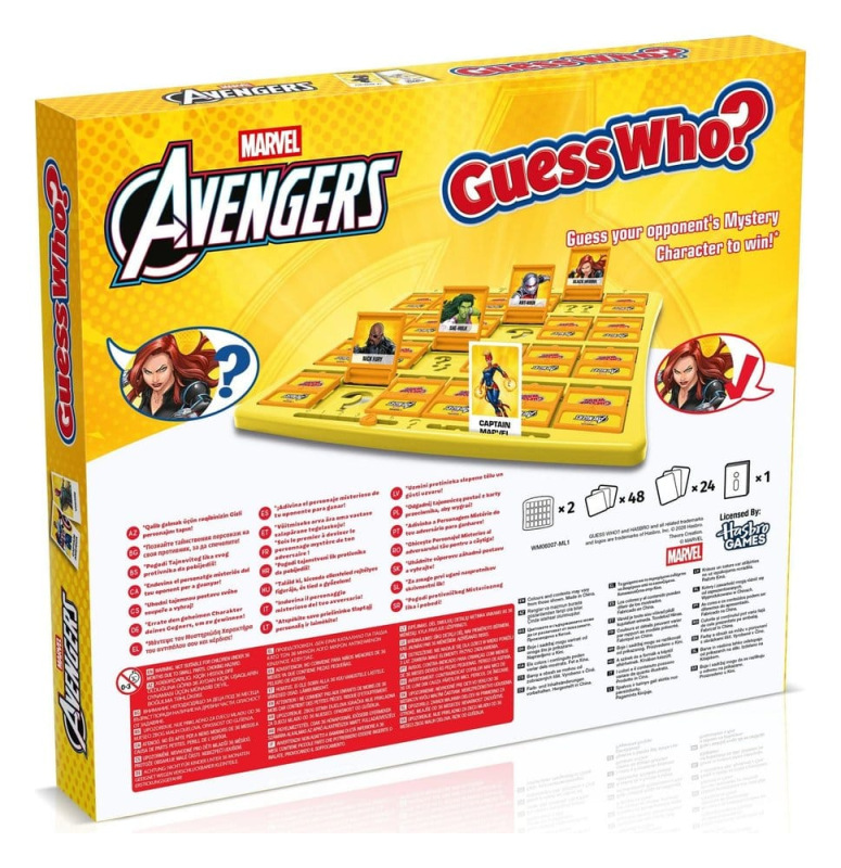 Marvel Board Game Guess Who? Avengers 3