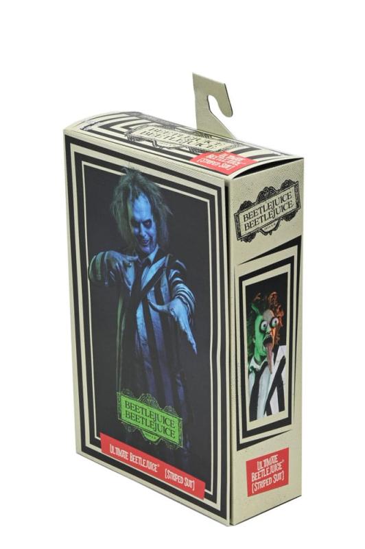 Beetlejuice Beetlejuice Action Figure 7 Scale Ultimate Striped Suit Beetlejuice 18 cm 4