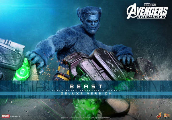 Marvel X-Men Movie Masterpiece Action Figure 1/6 Beast (Deluxe Version) 33 cm 1