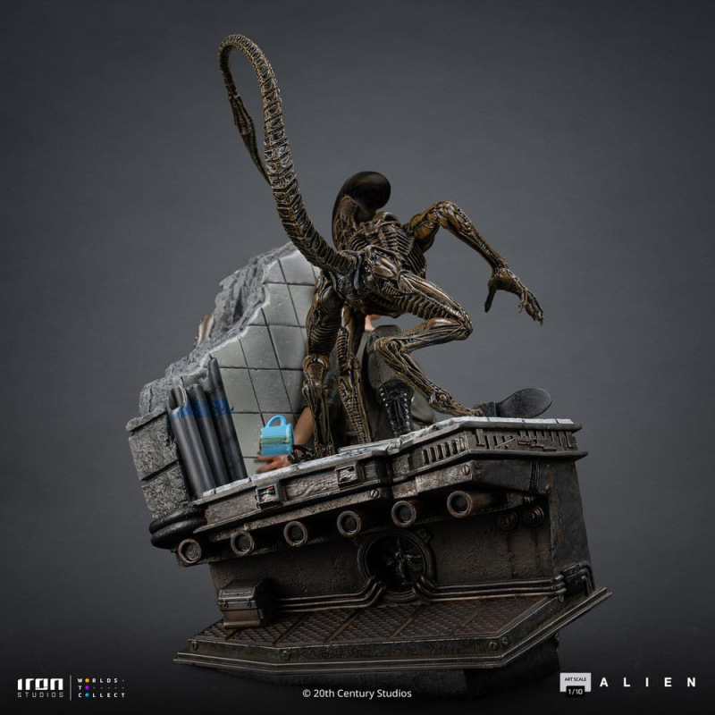 Alien 3 Art Scale Statue 1/10 Ellen Ripley and Dog Alien 23 cm 6